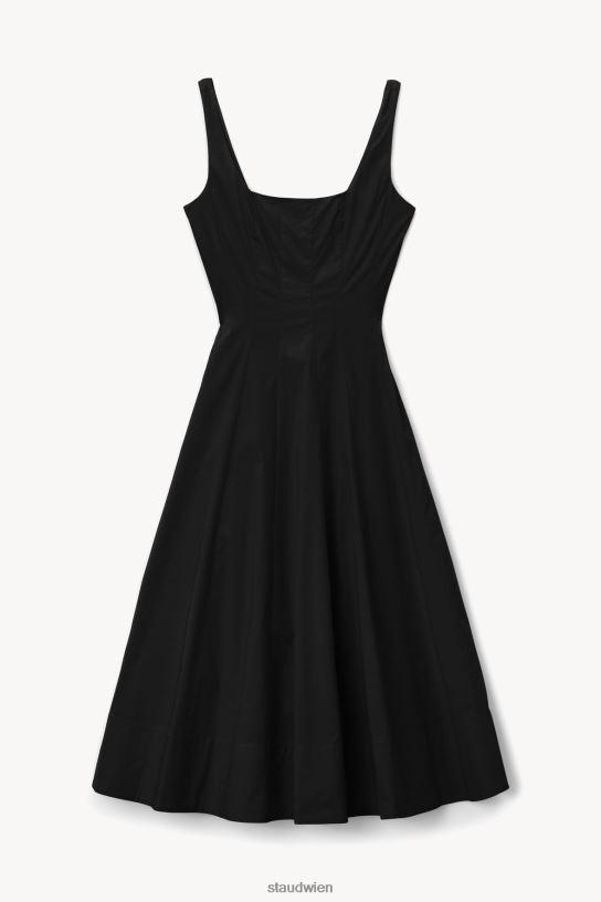 Frauen Wells-Kleid Schwarz 466Z47 STAUD Kleidung