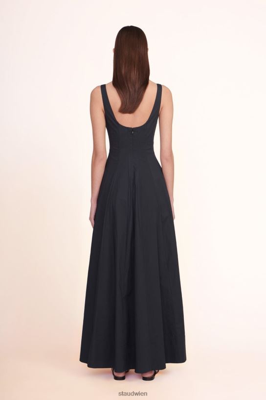 Frauen Wells Maxikleid Schwarz 466Z246 STAUD Kleidung