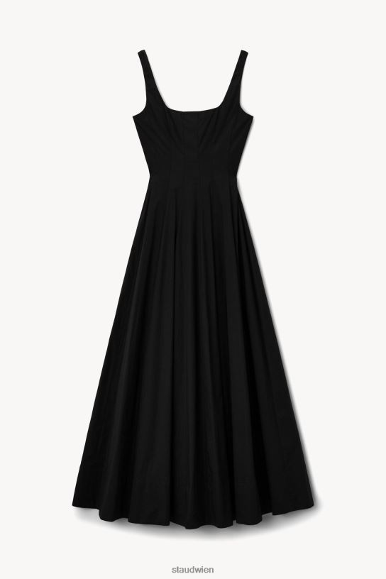 Frauen Wells Maxikleid Schwarz 466Z246 STAUD Kleidung