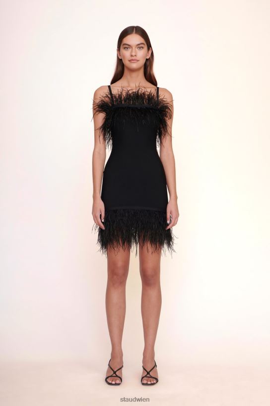 Frauen etta-kleid Schwarz 466Z274 STAUD Kleidung