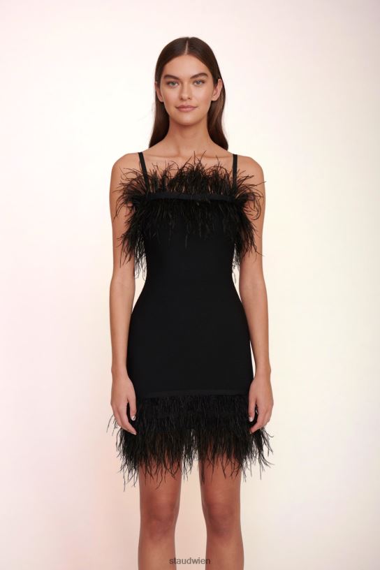 Frauen etta-kleid Schwarz 466Z274 STAUD Kleidung
