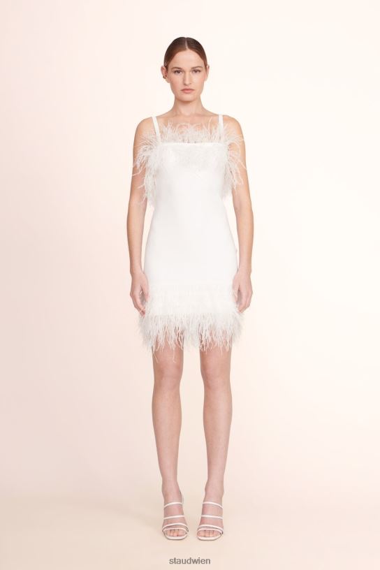 Frauen etta-kleid Weiss 466Z275 STAUD Kleidung