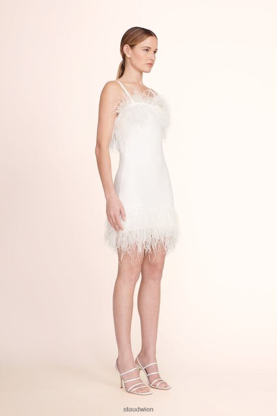 Frauen etta-kleid Weiss 466Z275 STAUD Kleidung