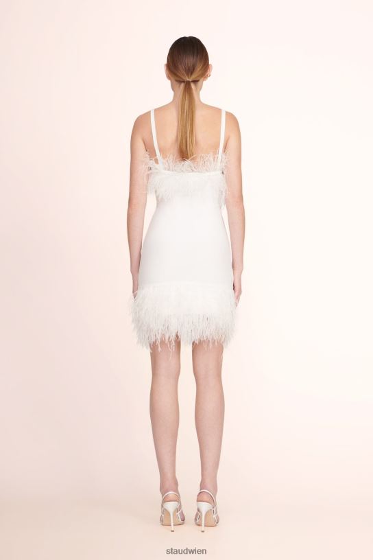 Frauen etta-kleid Weiss 466Z275 STAUD Kleidung
