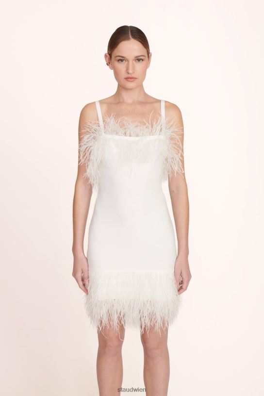 Frauen etta-kleid Weiss 466Z275 STAUD Kleidung