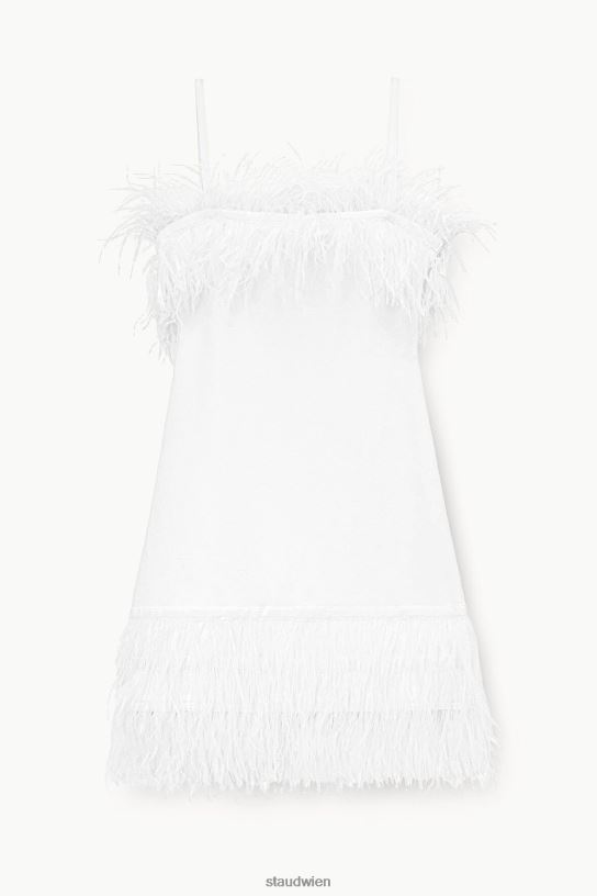 Frauen etta-kleid Weiss 466Z275 STAUD Kleidung