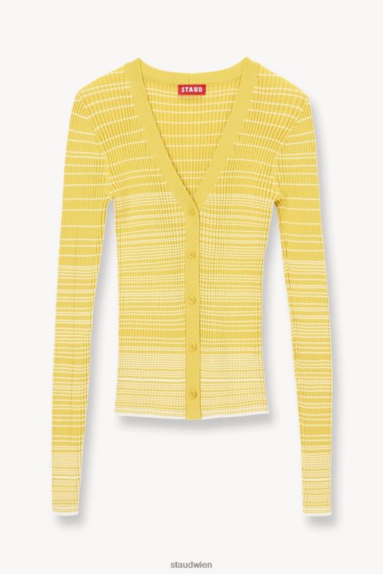 Frauen Cargo-Pullover Pollen weiß 466Z570 STAUD Kleidung