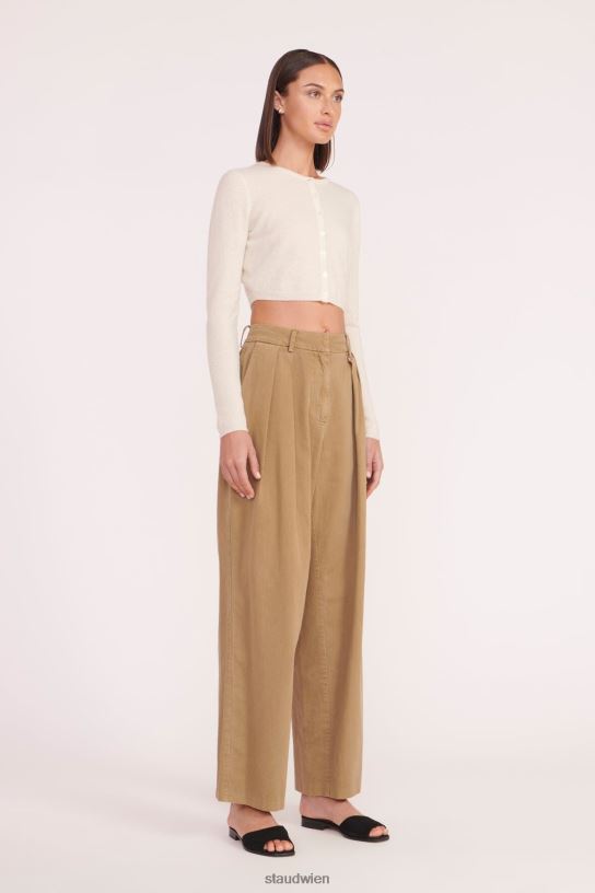 Frauen Deanna-Pullover Creme 466Z584 STAUD Kleidung