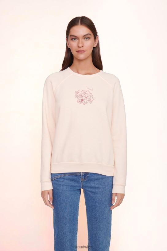 Frauen individuelles Sweatshirt Rosa 466Z1027 STAUD x C.BONZ Zubehör