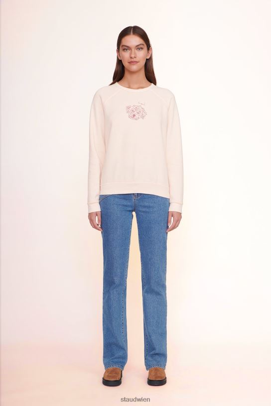 Frauen individuelles Sweatshirt Rosa 466Z1027 STAUD x C.BONZ Zubehör