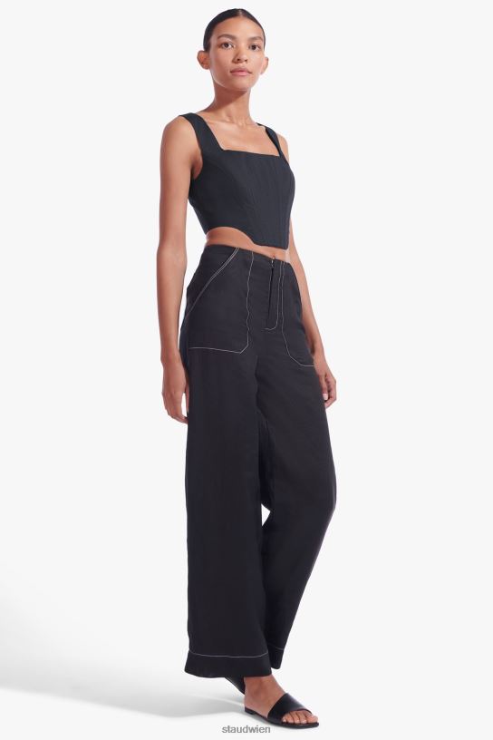 Frauen Alice oben Schwarz 466Z385 STAUD Kleidung