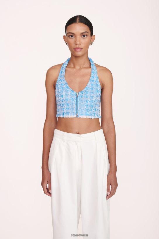 Frauen Becca Top Pazifik 466Z375 STAUD Kleidung