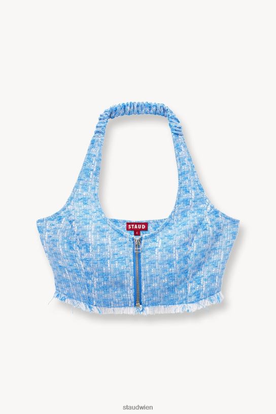 Frauen Becca Top Pazifik 466Z375 STAUD Kleidung