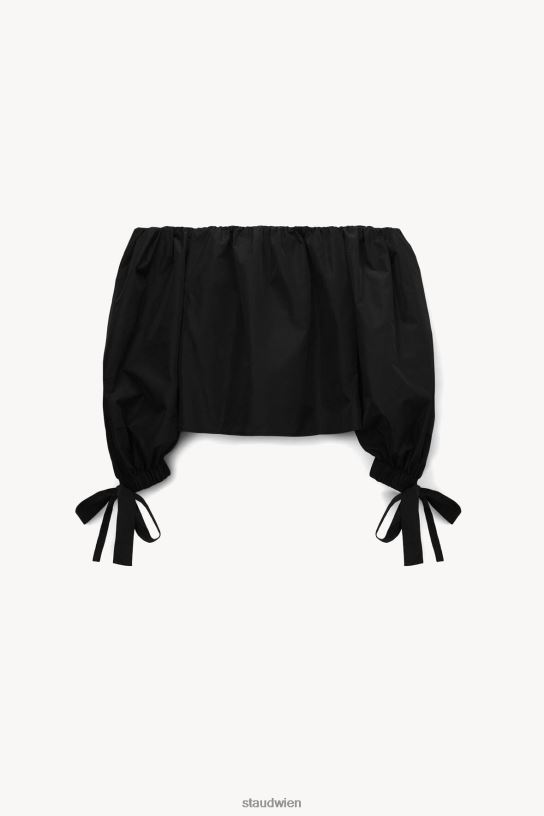 Frauen Colby-Oberteil Schwarz 466Z408 STAUD Kleidung
