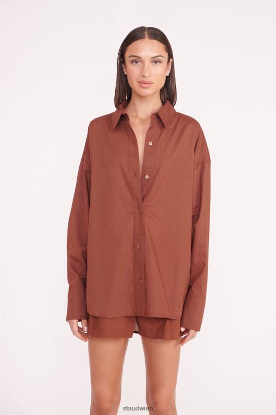 Frauen Colton-Shirt Nelke 466Z333 STAUD Kleidung