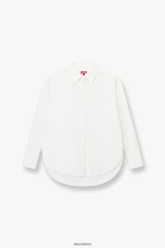 Frauen Colton-Shirt Weiss 466Z332 STAUD Kleidung
