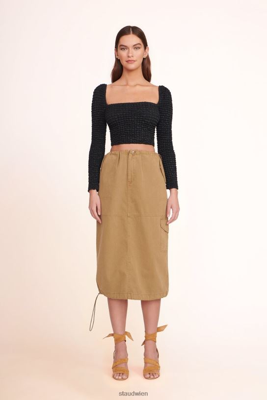 Frauen Eleanora oben Schwarz 466Z423 STAUD Kleidung