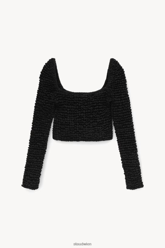Frauen Eleanora oben Schwarz 466Z423 STAUD Kleidung