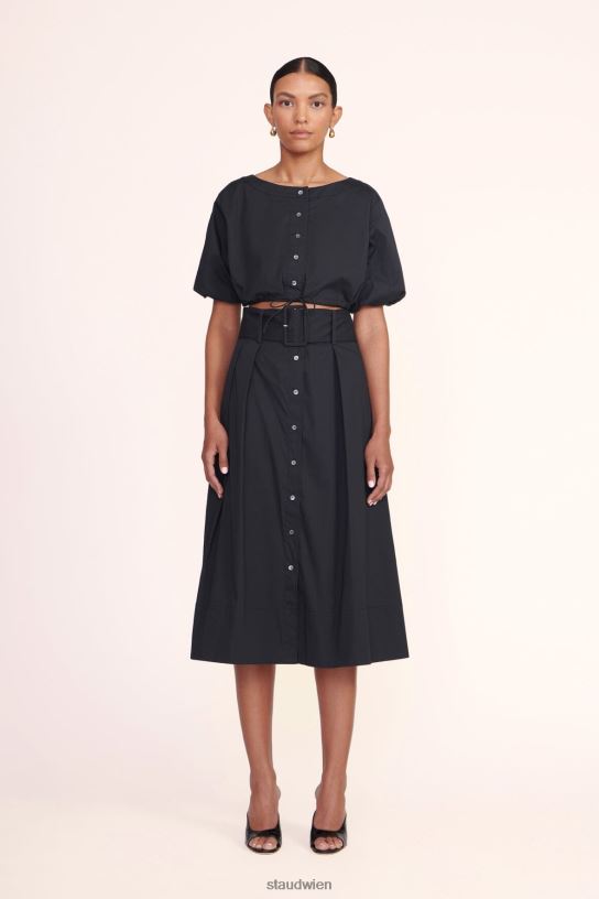 Frauen Ellington-Oberteil Schwarz 466Z328 STAUD Kleidung