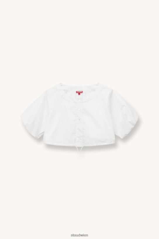 Frauen Ellington-Oberteil Weiss 466Z330 STAUD Kleidung