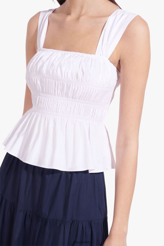 Frauen Ida top Weiss 466Z457 STAUD Kleidung