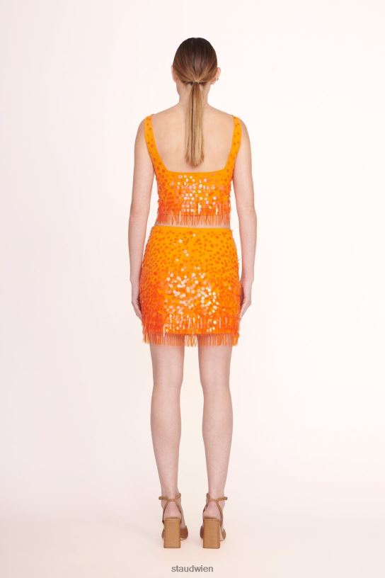 Frauen Jasmin oben Papaya 466Z419 STAUD Kleidung