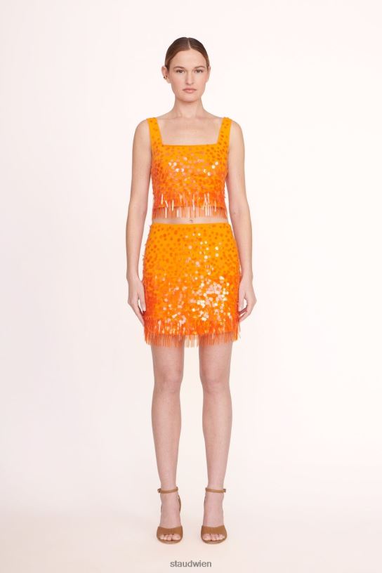 Frauen Jasmin oben Papaya 466Z419 STAUD Kleidung