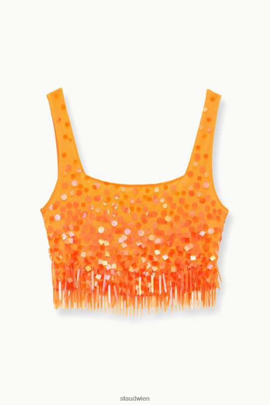 Frauen Jasmin oben Papaya 466Z419 STAUD Kleidung