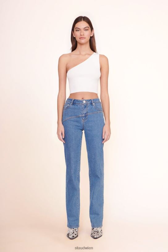 Frauen Lexi-Top Weiss 466Z435 STAUD Kleidung