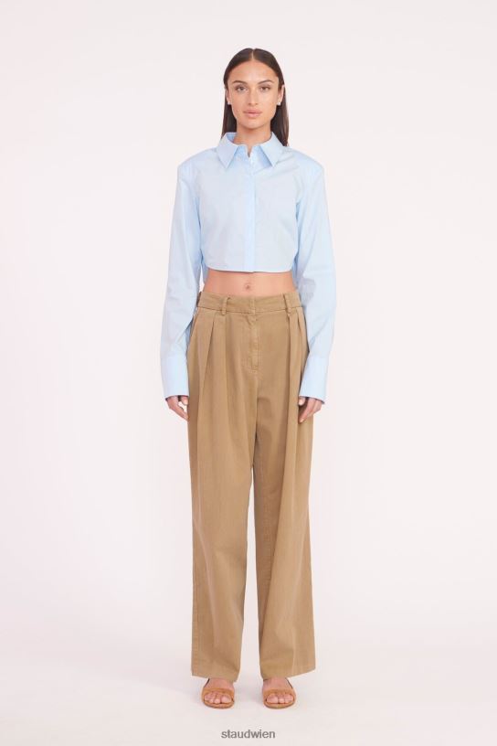 Frauen Seneca-Oberteil französisches Blau 466Z357 STAUD Kleidung