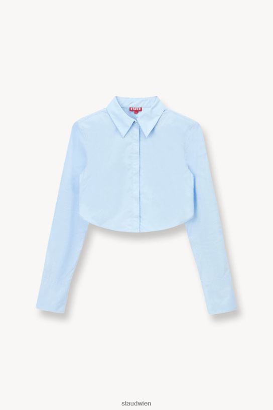 Frauen Seneca-Oberteil französisches Blau 466Z357 STAUD Kleidung