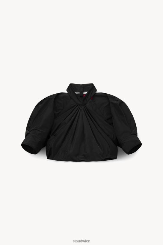 Frauen Sträußchen-Oberteil Schwarz 466Z430 STAUD Kleidung