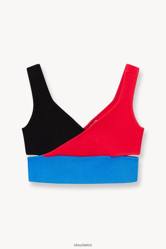 Frauen Trenton-Oberteil Marmorwelle 466Z360 STAUD Kleidung