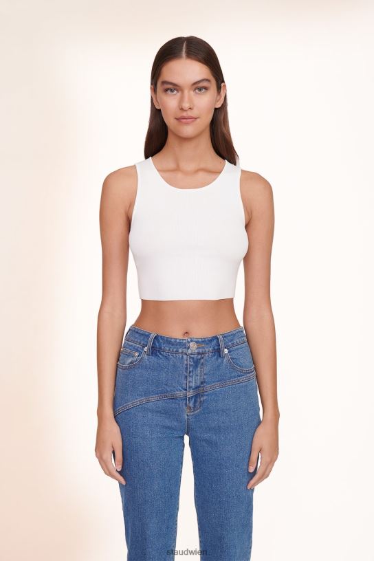 Frauen noor top Weiss 466Z370 STAUD Kleidung