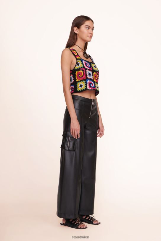Frauen psychedelisches Top saurer Regenbogen 466Z427 STAUD Kleidung