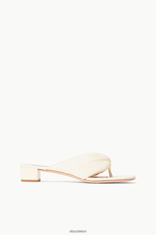 Frauen Dahliensandale Creme 466Z888 STAUD Schuhe