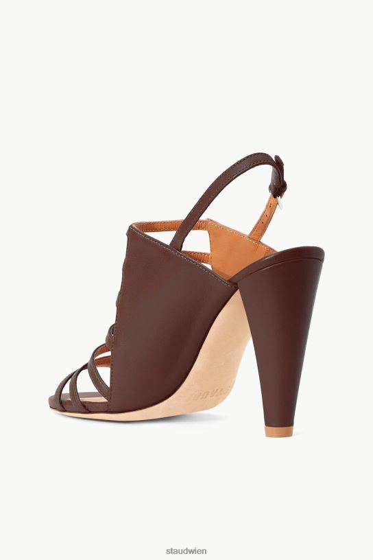 Frauen Emma Ferse Mahagoni 466Z751 STAUD Kleidung