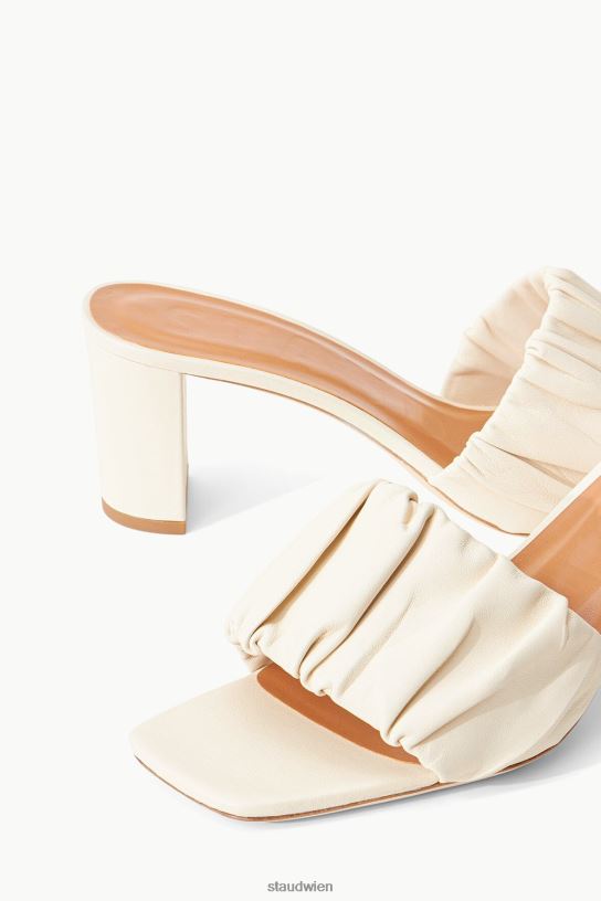 Frauen Francine Heel Creme 466Z883 STAUD Schuhe