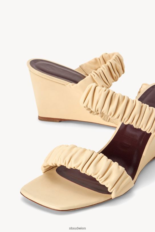 Frauen Frankie Wedge Creme 466Z937 STAUD Schuhe