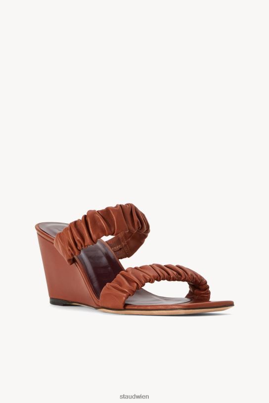 Frauen Frankie Wedge bräunen 466Z938 STAUD Schuhe