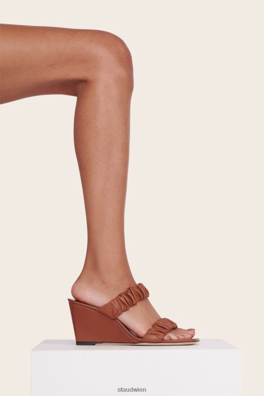 Frauen Frankie Wedge bräunen 466Z938 STAUD Schuhe