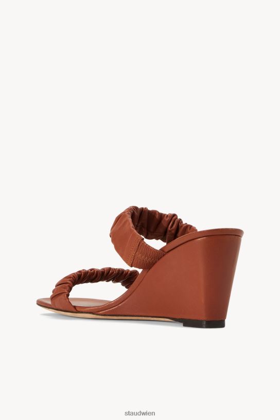 Frauen Frankie Wedge bräunen 466Z938 STAUD Schuhe