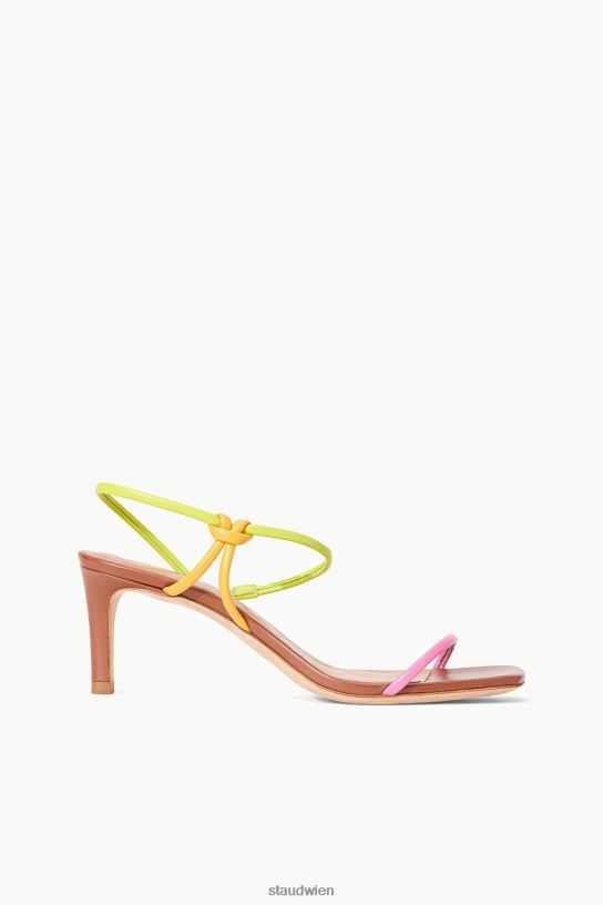 Frauen Lorbeerabsatz Zitrone multi 466Z875 STAUD Schuhe