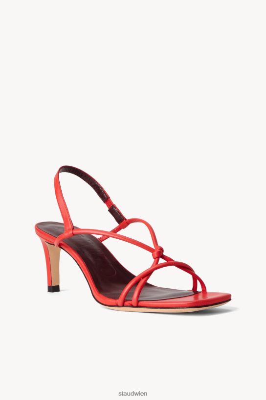 Frauen Nicolette-Absatz Kirsche 466Z901 STAUD Schuhe