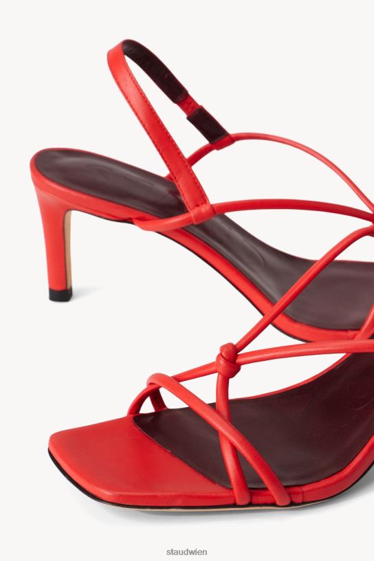 Frauen Nicolette-Absatz Kirsche 466Z901 STAUD Schuhe
