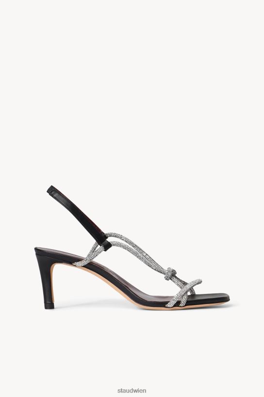 Frauen Nicolette-Strassabsatz Schwarz 466Z902 STAUD Schuhe