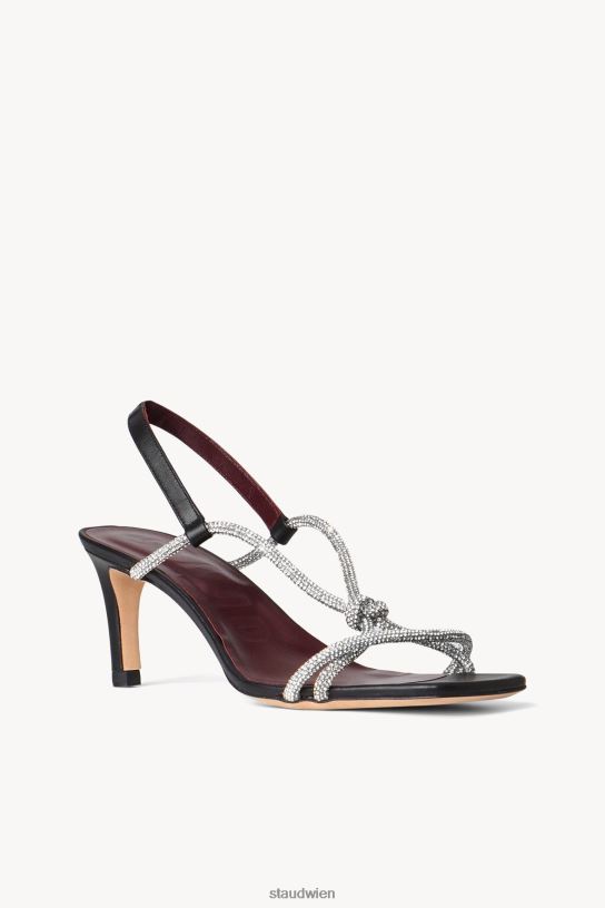 Frauen Nicolette-Strassabsatz Schwarz 466Z902 STAUD Schuhe