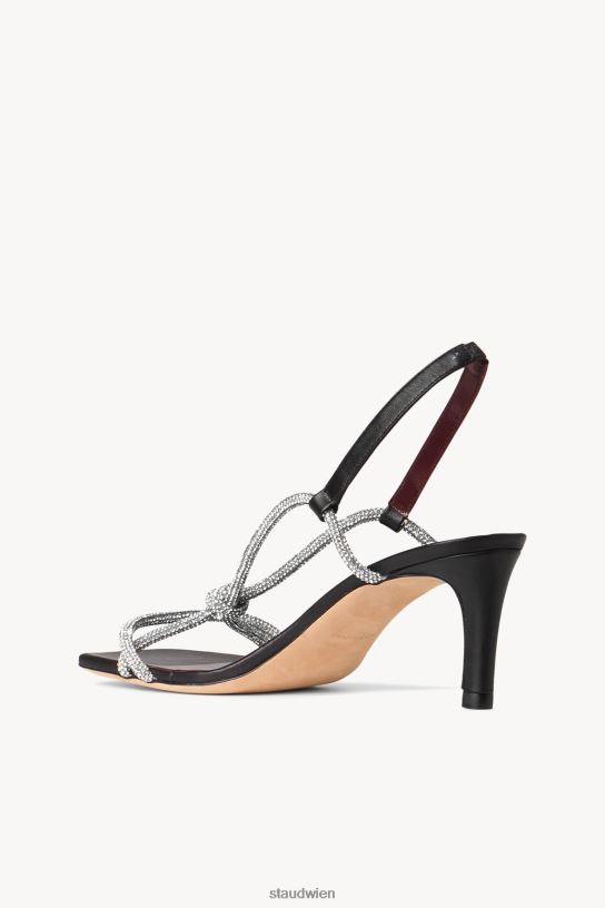 Frauen Nicolette-Strassabsatz Schwarz 466Z902 STAUD Schuhe