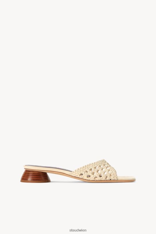 Frauen Simone Häkelabsatz Creme 466Z891 STAUD Schuhe