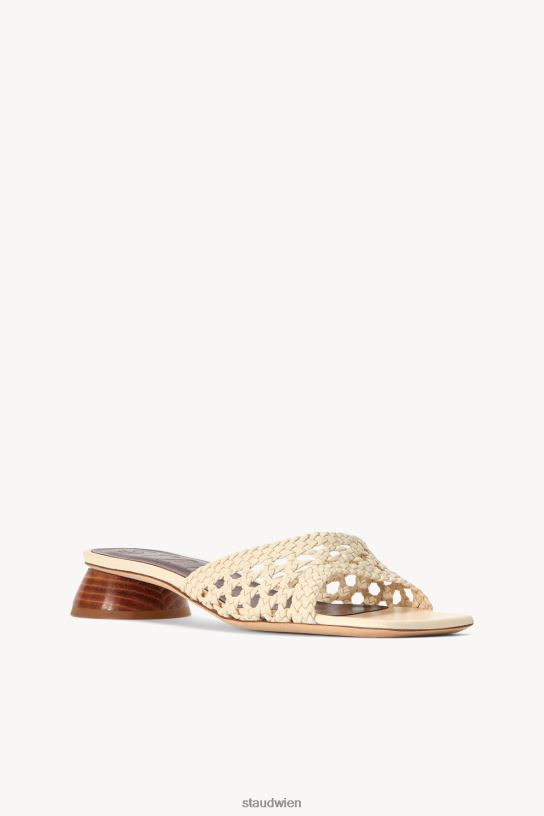 Frauen Simone Häkelabsatz Creme 466Z891 STAUD Schuhe